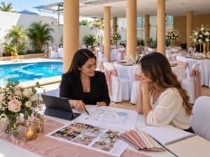 Planeación de evento en Salón Santa Fe